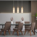 Lampa listwa 3XE14 Piega 3 wisząca amber LP-939/3L amber