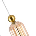 Lampa listwa 3XE14 Piega 3 wisząca amber LP-939/3L amber