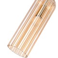 Lampa listwa 3XE14 Piega 3 wisząca amber LP-939/3L amber