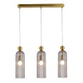 Lampa listwa 3XE14 Piega 3 wisząca smoked LP-939/3L smoked