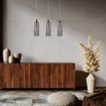 Lampa listwa 3XE14 Piega 3 wisząca smoked LP-939/3L smoked