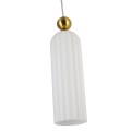 Lampa na listwie 3XE14 Piega 3 wisząca biała LP-939/3L white