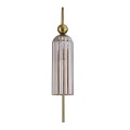 Lampa ścienna złota Piega kinkiet amber LP-939/1W amber