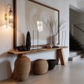 Lampa ścienna do salonu Piega kinkiet smoked LP-939/1W smoked