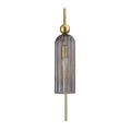 Lampa ścienna do salonu Piega kinkiet smoked LP-939/1W smoked