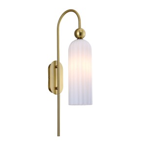 Lampa ścienna 1XE14 Piega kinkiet biały LP-939/1W white