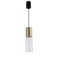 Lampa Manacor 1 wisząca złota LP-232/1P GD