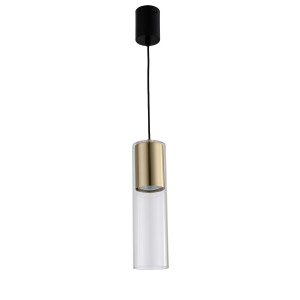 Lampa Manacor 1 wisząca złota LP-232/1P GD