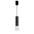 Lampa Manacor 1 wisząca czarna  LP-232/1P BK