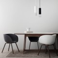 Lampa Manacor 1 wisząca czarna  LP-232/1P BK