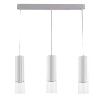 Lampa Manacor 3 linia wisząca biała LP-232/3L WH