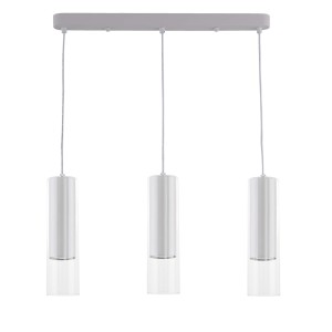 Lampa Manacor 3 linia wisząca biała LP-232/3L WH