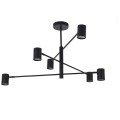 Lampa wisząca Snow 6 czarna LP-731/6P BK