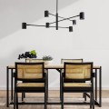 Lampa wisząca Snow 6 czarna LP-731/6P BK