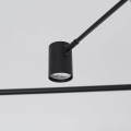 Lampa wisząca Snow 6 czarna LP-731/6P BK