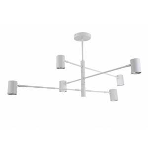 Lampa wisząca Snow 6 biała LP-731/6P WH