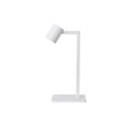 Lampa biurkowa biała z regulacją  Snow LP-731/1T WH