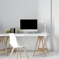 Lampa biurkowa biała z regulacją  Snow LP-731/1T WH
