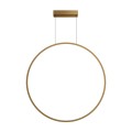 Lampa wisząca złota koło duża IP44 Mirror LP-999/1P L GD