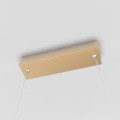 Lampa wisząca złota koło duża IP44 Mirror LP-999/1P L GD