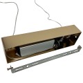 Lampa wisząca złota koło duża IP44 Mirror LP-999/1P L GD
