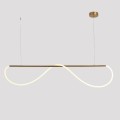 Lampa wisząca złota do salonu  Meleca M 1xLED 36W LP-2345/1P M CCT