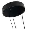 Lampa wisząca Plum 1 led CCT duża czarna LP-0407/1P L  BK Triangle