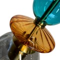 Lampa wisząca Tropea 1xE27 dymna, średnia  LP-2004/1P M SM 