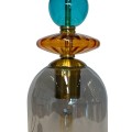 Lampa wisząca Tropea 1xE27 dymna, średnia  LP-2004/1P M SM 