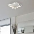 Lampa sufitowa Plafon Parma 2 2xGU10 + 1xLED CCT biały kwadrat LP-0612/2C Square WH