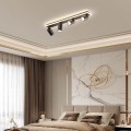 Lampa listwa Spot Parma 4 4xGU10 + 1xLED CCT czarna LP-0612/4C BK
