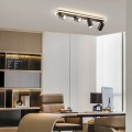 Lampa listwa Spot Parma 4 4xGU10 + 1xLED CCT czarna LP-0612/4C BK