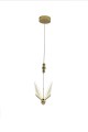 Lampa wisząca Mariposa 2xLED motyl do pokoju LP-1715/1P 