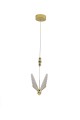 Lampa wisząca Mariposa 2xLED motyl do pokoju LP-1715/1P 