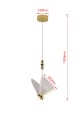 Lampa wisząca Mariposa 2xLED motyl do pokoju LP-1715/1P 