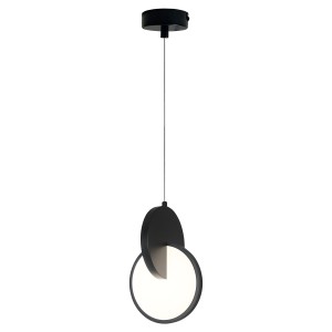 LIGHT PRESTIGE Lampa wisząca Circlo czarna LED CCT LP-1311/1P BK LP-1311/1P BK 