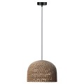 LIGHT PRESTIGE Rattanowa lampa wisząca Kanso 40 cm jasne drewno 1xE27 LP-2025/1P 40 cm 
