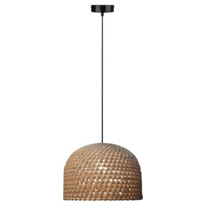 LIGHT PRESTIGE Rattanowa lampa wisząca Kanso 50 cm jasne drewno 1xE27 LP-2025/1P 50 cm 