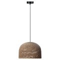 LIGHT PRESTIGE Rattanowa lampa wisząca Kanso 50 cm jasne drewno 1xE27 LP-2025/1P 50 cm 