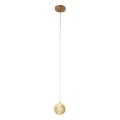 Lampa wisząca Brillant 1 złota LED CCT LP-3303/1P GD