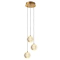Lampa wisząca Brillant 3 złota LED CCT LP-3303/3P GD