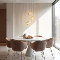Lampa wisząca Brillant 3 złota LED CCT LP-3303/3P GD