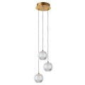 Lampa wisząca Brillant 3 złota LED CCT LP-3303/3P GD