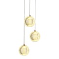 Lampa wisząca Brillant 3 złota LED CCT LP-3303/3P GD