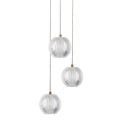 Lampa wisząca Brillant 3 złota LED CCT LP-3303/3P GD