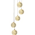 Lampa wisząca Brillant 5 złota LED CCT LP-3303/5P GD