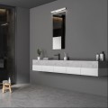 Kinkiet Aqua 42 cm biały IP44 LED CCT  LP-987/1W S WH