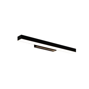 Kinkiet Aqua 42 cm czarny IP44 LED CCT LP-987/1W S BK