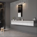 Kinkiet Aqua 66,5 cm biały IP44 LED CCT LP-987/1W M WH