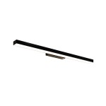 Kinkiet Aqua 66,5 cm czarny IP44 LED CCT LP-987/1W M BK